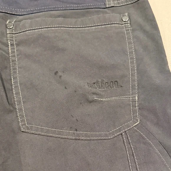 Kuhl Radikal Men's Charcoal Cargo Pants - Picture 10 of 15